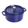 Staub Round Cocotte 24 cm, Dark blue  40510-283-0 - 1