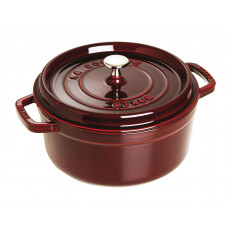 Staub Round Cocotte 24 cm, Grenadine red 40509-357-0 - 1