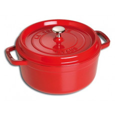 Staub Round Cocotte 24 cm, Cherry  40509-835-0 - 1