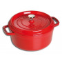 Staub Round Cocotte 24 cm, Cherry  40509-835-0 - 1