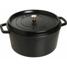 Staub Round Cocotte 34 cm, Black  40510-307-0 - 1
