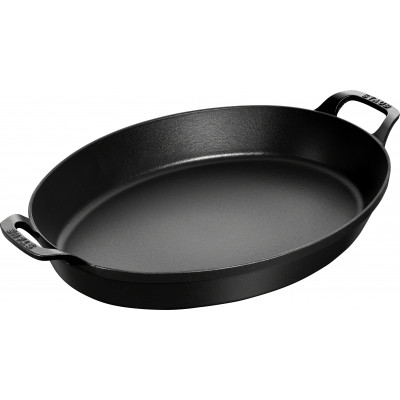 Baking dish Staub oval 37 cm, Black 40508-283-0 - 1