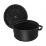Staub Round Cocotte 24 cm, Black  40500-241-0 - 2