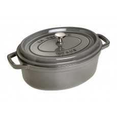 Staub Oval Cocotte 29 cm, Graphite grey 40509-317-0 - 1