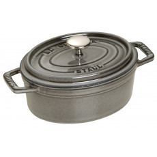Staub Oval Cocotte 17 cm, Graphite grey  40509-481-0 - 1