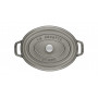 Staub La Cocotte Pata Ovaali 17 cm, Valurauta Grafiitinharmaa 40509-481-0 - 2