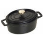 Staub Oval Cocotte 15 cm, Black  40509-478-0 - 1