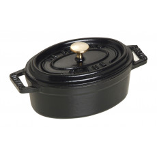 Staub Oval Cocotte 11cm, Black  40500-111-0 - 1