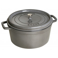 Staub Round Cocotte 30 cm, Graphite grey 40509-862-0 - 1