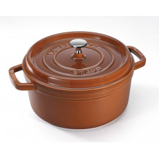 Staub Round Cocotte 28 cm, Cinnamon  40511-298-0 - 1