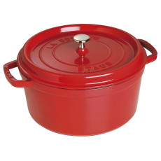 Staub Round Cocotte 28 cm, Cherry   40509-852-0 - 1