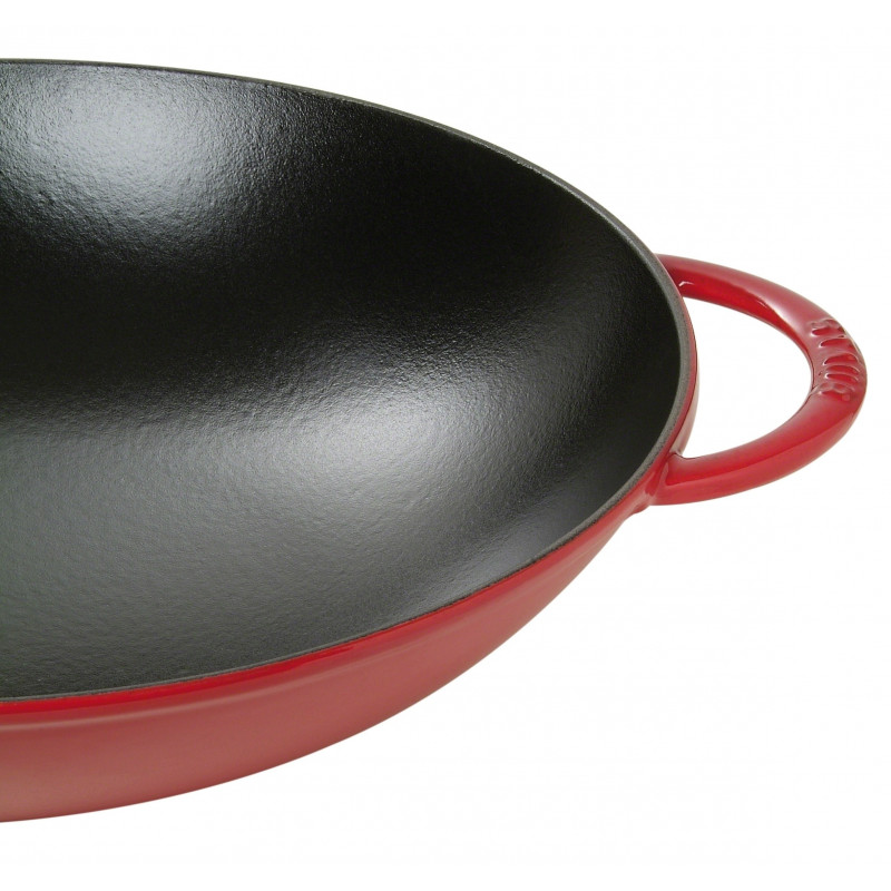 Pan Staub Wok 30 cm, Black 40511-344-0 for sale