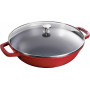 Pan Staub Wok 30 cm, Cherry  40511-345-0 - 1