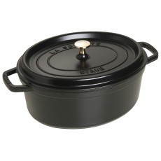 Staub Oval Cocotte 31cm, Black  40509-319-0 - 1