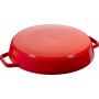 Pan Staub Cast Iron Frying 34 cm, Cherry  40511-519-0 - 2