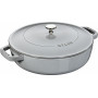 Staub Chistera сотейник 28 см, Серый графит 40511-470-0 - 1