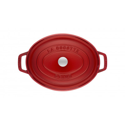 Staub Oval Cocotte 33 cm, Cherry 40509-872-0 for sale