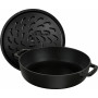 Staub Chistera сотейник 24 см, Черный  40511-473-0 - 2