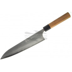 Gyuto Japanese kitchen knife Hiroshi Kato Aogami, cherry wood D505 21cm