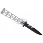 Balisong Bear&Son White Drop Point Butterfly  115W 10.8cm - 3