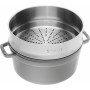 Staub La Cocotte Кокот круглый с пароваркой, 26 см Серый графит  40510-605-0 - 3