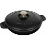 Staub Round Covered 20 cm, Black 40509-579-0 - 1