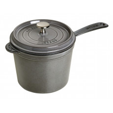 Staub La Cocotte Round Saucepan 18 cm, Graphite grey  40510-316-0 - 1