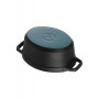 Staub Oval Cocotte Piggy 17 cm, Black 40500-171-0 - 3