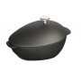 Staub Oval Mussel pot 25 cm, Black  40509-494-0 - 1