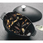 Staub Oval Mussel pot 25 cm, Black  40509-494-0 - 3