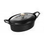 Staub La Coquette Vintage Pata Ovaali 23 cm, Musta  40509-707-0 - 1