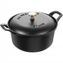 Staub La Coquette Vintage Pata Pyöreä 20 cm, Musta  40508-114-0 - 1