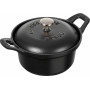 Staub Round La Coquette Vintage 12 cm, Black  40501-020-0 - 1