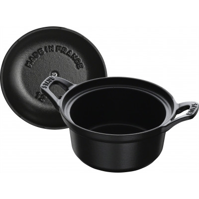 Staub Round La Coquette Vintage 12 cm, Black 40501-020-0 for sale