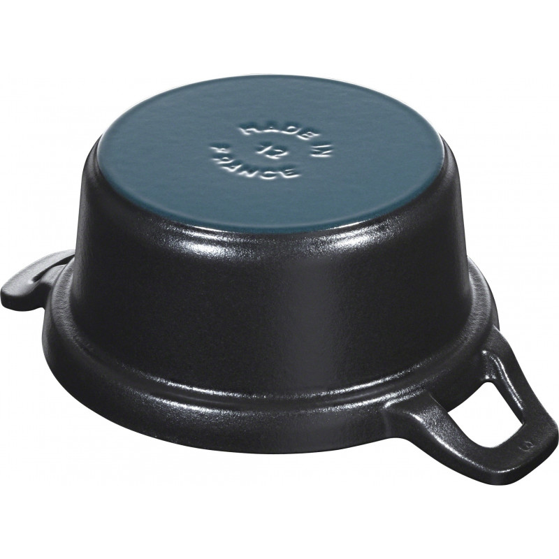 Staub Round La Coquette - Black - 20cm