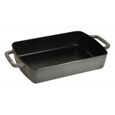 Baking dish Staub rectangular 30 x 20 cm, Graphite grey  40510-324-0 - 1