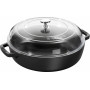 Staub Chistera 28 cm, Black  40501-036-0 - 1