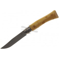 Складной нож Opinel №7 Nature, звезды 001549 8см - 1