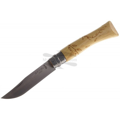 Складной нож Opinel №7 Nature, листья  001551 8см - 1