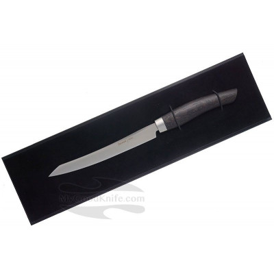 Кухонный нож слайсер Nesmuk SOUL для тонкой нарезки, Морёный дуб S3M1602012 16см - 1