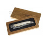 Folding knife Laguiole en Aubrac Mitre Coquille Bone  L0212OSOFSI1 12cm - 4