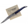 Folding knife Laguiole en Aubrac Dark blue mother of pearl  L0210NNIFSI1 10cm - 4