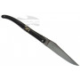 Folding knife Laguiole en Aubrac Ebony with Nougatine inlay L0512NEIFSI1 12cm - 2