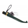 Finnish knife Korpikannel Puukko acrylic Green korpag 8cm - 3