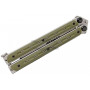 Balisong Bradley Kimura Butterfly OD Green  BCC901 9.1cm - 2