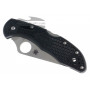 Folding knife Spyderco Delica 4, black handle C11PBK 7.3cm - 3