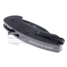 Folding knife Brous Blades Silent Soldier Flipper 000000225731 6.8cm - 5
