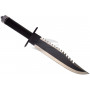Survival knife Rambo Firtst Blood Part II Stallone Signature 9295 25.5cm - 2