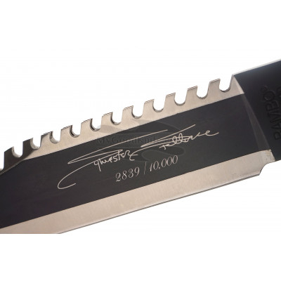 Cuchillo de Sylvester Stallone en Rambo II (1985). Estimación:  10.000-20.000 dólares (8.400-16.800 euros)., Fueradeserie/cultura