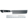 Nakiri Japanese kitchen knife Tojiro DP Cobalt Alloy F-502 16.5cm - 2